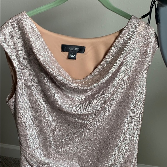 Scarlett Champagne Dress Size 8 - Picture 2 of 7